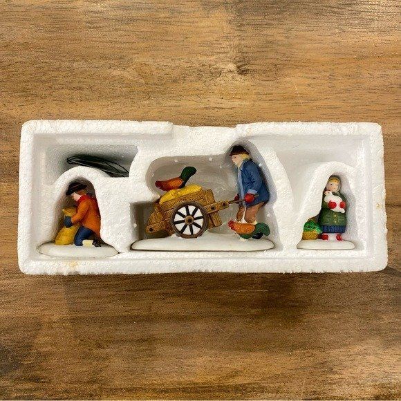 Department 56 Harvest Seed Cart #5645-6 Retired Heritage Village Collection - Picture 6 of 9